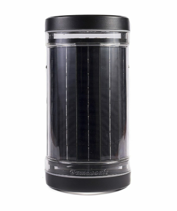 Gama Sonic 120010 Infinity Solar Up and Down Wall light, Black Finish