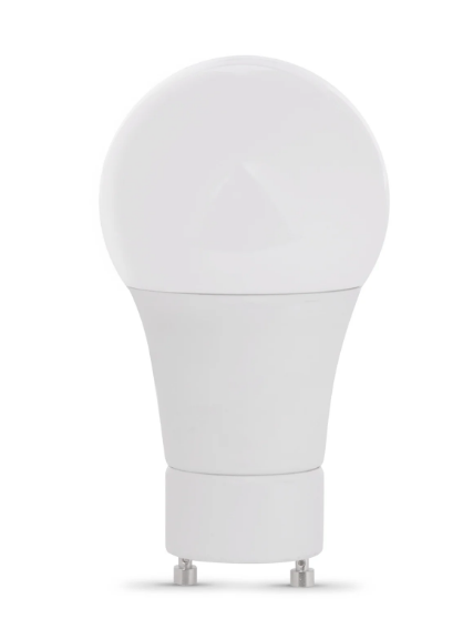 Feit Electric A60DM827GU2410KLED/2 GU24 Base Soft White Dimmable General Purpose LED Bulb Light, Color Temperature 2700K, Wattage 10W, Voltage 120V - 2 Pack