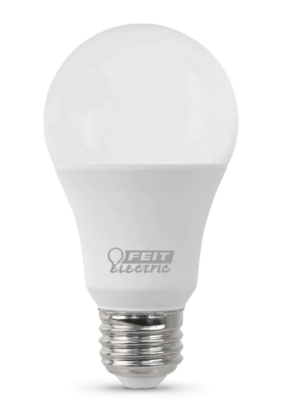 Feit Electric A800/827/10KLED/6 Soft White A19 Non-Dimmable General Purpose LED Bulb Light, Color Temperature 2700K, Wattage 10W, Voltage 120V - 6 Pack