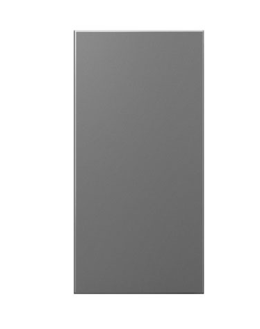 Legrand AABK1M4 Adorne Half-Size Blank Module, Magnesium Finish
