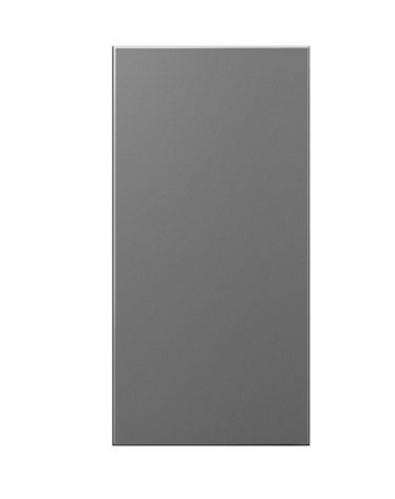 Legrand AABK1M4 Adorne Half-Size Blank Module, Magnesium Finish