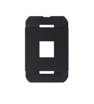 Legrand AC1PFG1 Adorne 1-Port Frame, Graphite Finish, Modular Mounting Support Frame