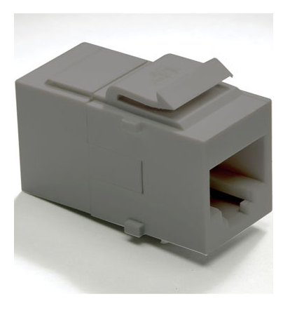 Legrand AC5ERJ45CM1 Adorne Cat 5e RJ45 Data/Phone Insert, Magnesium Finish, Network and Telephone Connectivity Module