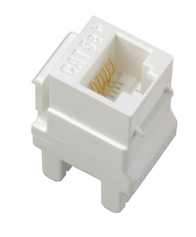 Legrand AC5ERJ45W1 Adorne Cat 5e RJ45 Data/Phone Insert, White Finish