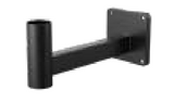 Westgate ACC-AWMA-BK 2-3/8In Dia Architectural Wall Mount Arm For Post Lights, Black Finish