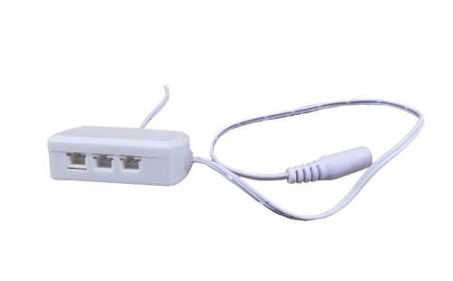 Lotus LED Lights WWT-BK-108 6-port Hub For Puck Lights