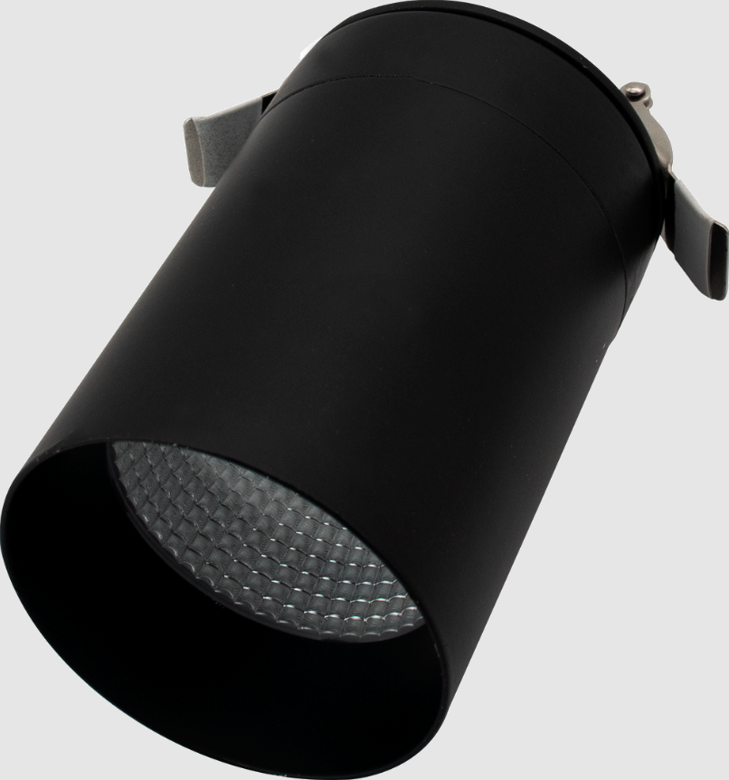 Lotus LED Light AD-3-S15W-FC-3018K-BK 3" Floating Torpedo LED 15W, Dim to Warm 3000K to 1800K, Black Finish