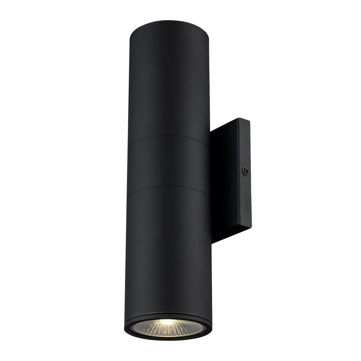Trans Globe Lighting ADA-LED-40960-5CCT BK Compact black outdoor wall sconce light