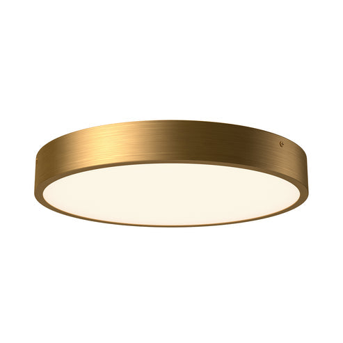Alora Mood FM554015AG Adelaide 11-in Flush Mount Ceiling Light - Finish: Aged Gold