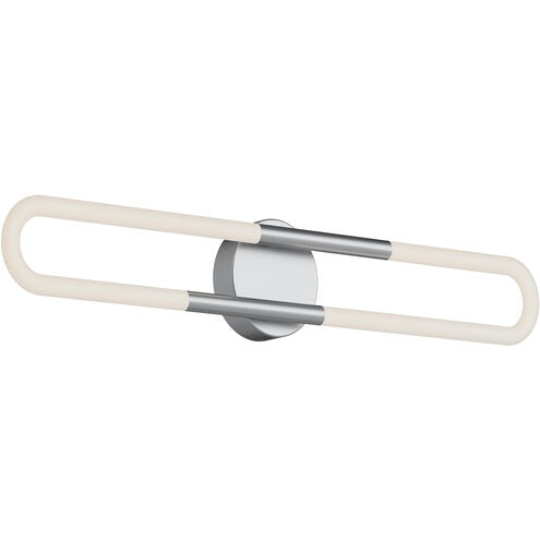 AFX Lighting ADEV2404LAJUDSN Adel LED 24 inch Vanity Light Wall Light, Wattage 22W,Voltage 120-277, Satin Nickel Finish