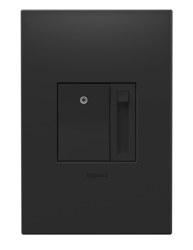 Legrand ADPD153LG2 Adorne Paddle LED Advanced Dimmer, Graphite Finish