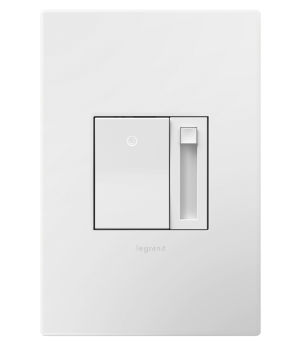 Legrand ADPD153LW2 Adorne Paddle LED Advanced Dimmer, White Finish