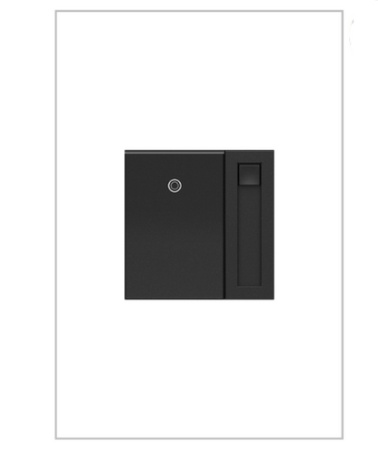 Legrand ADPD4FBL3P2G4 Adorne 0-10V Paddle Dimmer with Microban, Graphite Finish