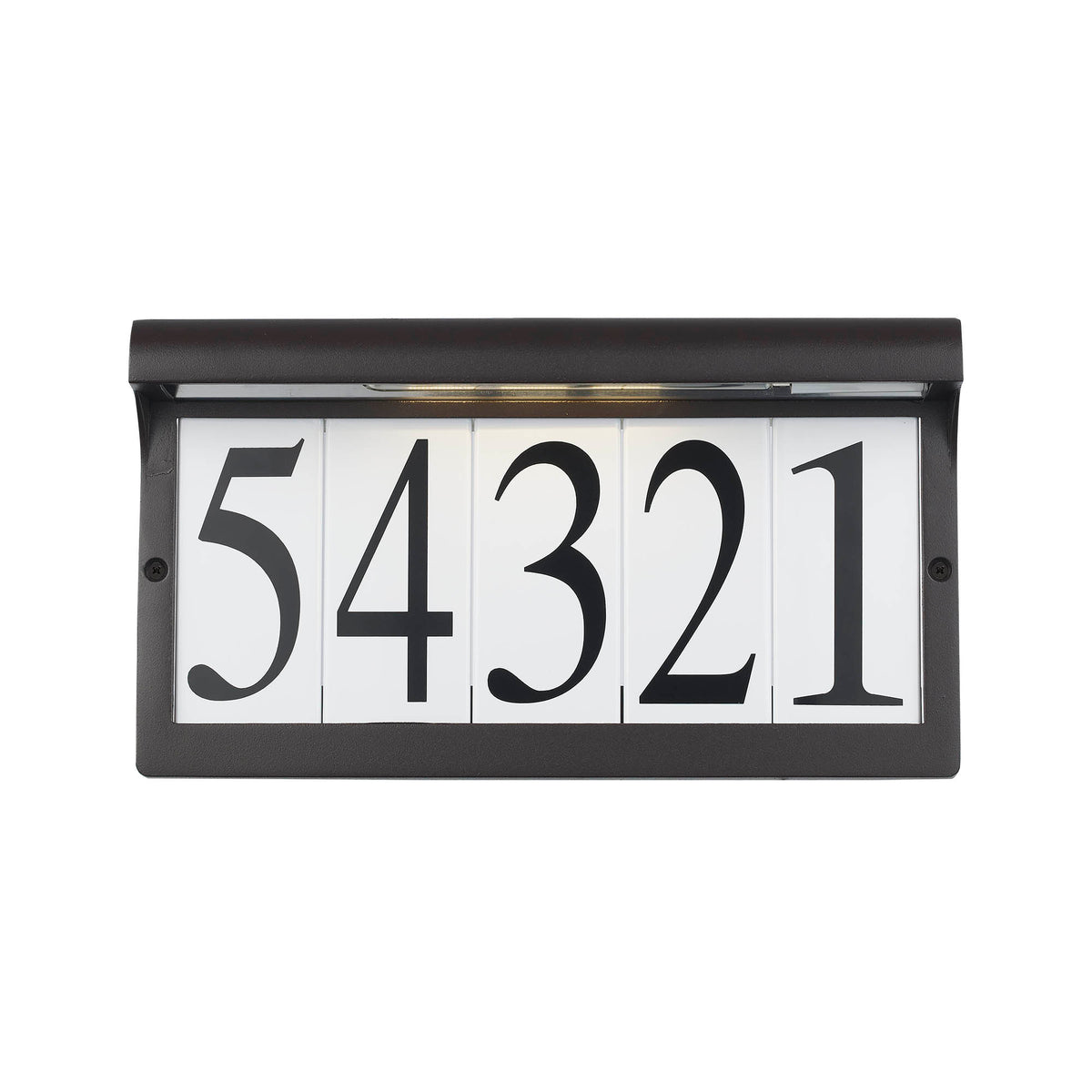 Trans Globe Lighting ADR-100 BZ bronze address light
