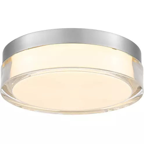 Alteck lighting AFM0017-3CCT-W-BSS Sunspot LED 9 inch Stainless Steel Outdoor Flush Mount, 3CCT 3000K/4000K/5000K , Lumens 1530lm, Watt 24W