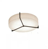 AFX Lighting APF1524LAJUDES-JT-BB 30W LED Apex Flush Mount with Backup, Selectable CCT, Espresso/Jute