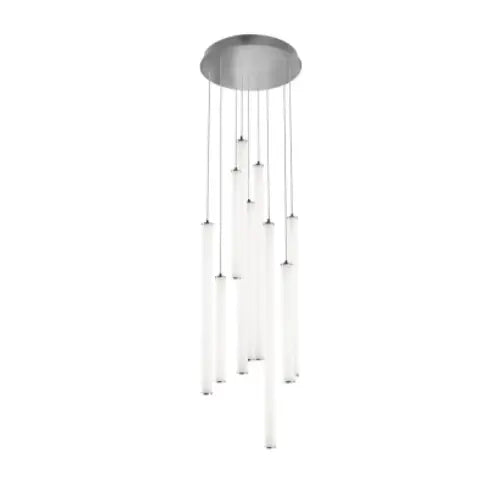 AFX Lighting  CADP99L30UDSNRND9 176W LED Caden Pendant, Linear, 6-Light, 120V-277V, 3000K, Satin Nickel