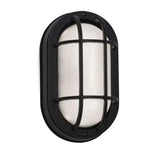 AFX Lighting  CAPW050804L30ENBK 6W LED Cape Outdoor Wall Sconce, 600 lm, 120V, 3000K, Black