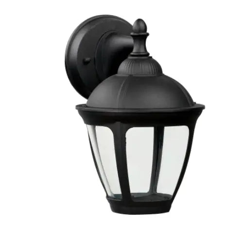 AFX Lighting  DWSW300L30BKWGPC 6W LED Dawson Outdoor Wall Sconce with Photocell, 120V, 3000K, Black