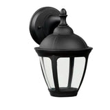 AFX Lighting  DWSW300L30BKWGPC 6W LED Dawson Outdoor Wall Sconce with Photocell, 120V, 3000K, Black