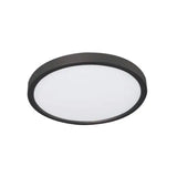 AFX Lighting  EGRF08LAJD3BK 8-in 15W Edge Flush Mount, 1000 lm, 277V, CCT Select, Black