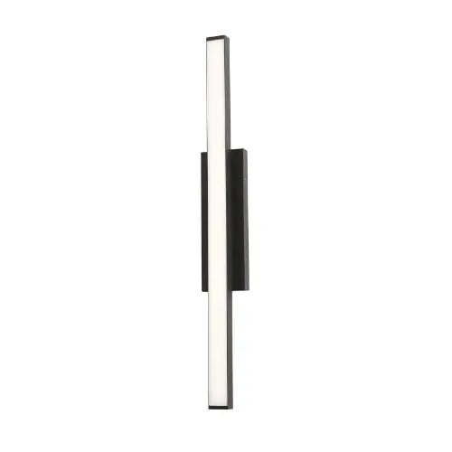 AFX Lighting GLEW0536L30UDBK-BB  36-in 35W Gale Outdoor Sconce with BB, 2400 lm, 120V-277V, 3000K, Black