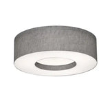 AFX Lighting MCF1214LAJUD-GY 18W LED Montclair Flush Mount, 120V-277V, Selectable CCT, Gray