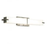 AFX Lighting MLRV2605LAJD1SN 17W LED Miller Vanity Light, 120V, Selectable CCT, Satin Nickel