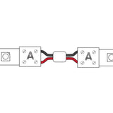 Alloy LED AL-01-04-9900-36IN-JK AmpChamp Connector 36" Jumper Kit for PrimaLine 1.5 XT Long-Run LED Tape Light