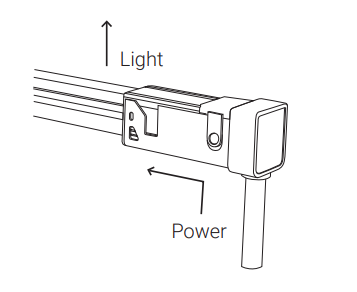 Alloy LED AL-01-71-9907-BS-10 PrimaLine Neon 100 SB - Splice Connector - Bottom Side - 36" - Pack of 10