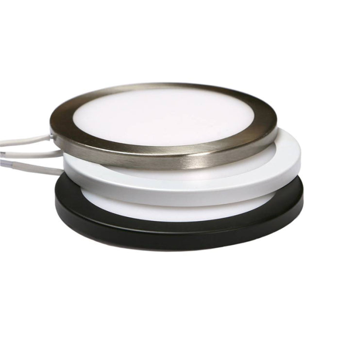 Alloy LED AL-04-10-1203-BL Polara 4" LED Disc Light - 3.5W - CCT 2700K - 234 Lumens - 12V - Matte Black