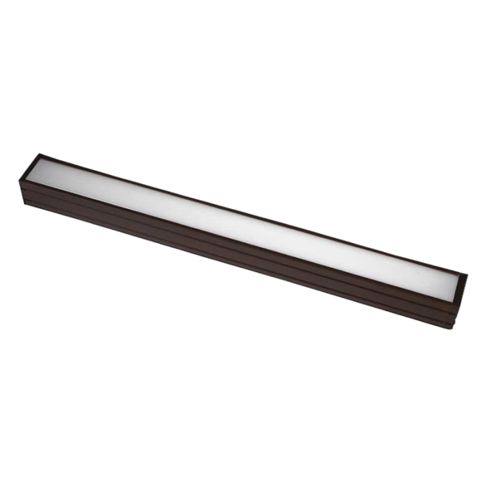 Alloy LED AL-10-02-12032-BR ThruLine Slim Selector 24" LED Under Cabinet Light - 20W - Selectable CCT 3000K, 3500K, 4000K  - 1500 Lumens - 120V - Bronze