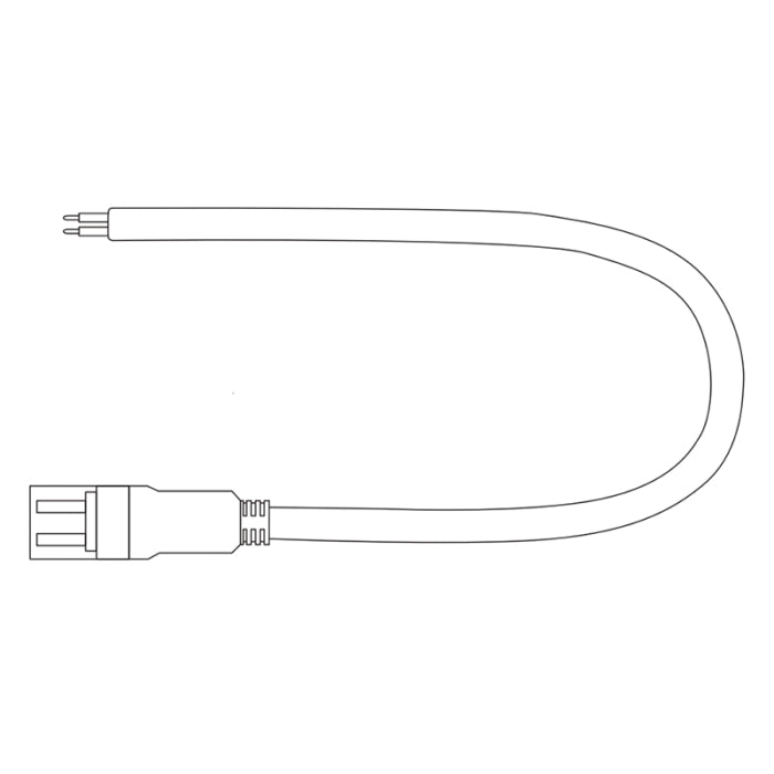 Alloy LED AL-11-99-9902-SC-96IN PowerLine 96" Hard-Wire Universal Power Feed Splice Connector