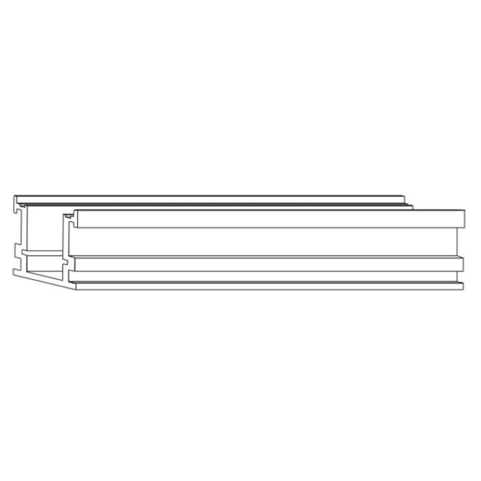 Alloy LED AL-50-01-0011-AL Duro 1 In-Ground Channel - 4'