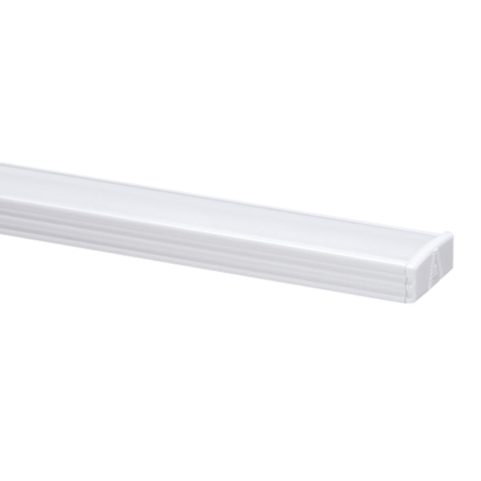 Alloy LED AL-50-03-0115-KIT-WH Surfa 1 Surface-Mount Channel Kit - 7' - 1 Gloss White Channel - 1 Diffuser Cover - 4 Pairs of End Caps - 10 Mounting Clips and Screws