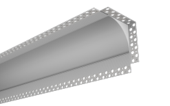 Alloy LED AL-50-34-9915-CLR Mudr ArcCove 4 in. Clear PC Cover – 7 ft..