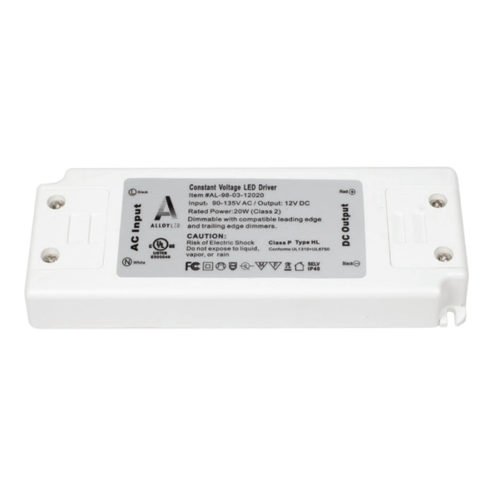 Alloy LED AL-98-03-12030-20 PrimaVolt Dimmable Driver - 12V - 30W - Pack of 20