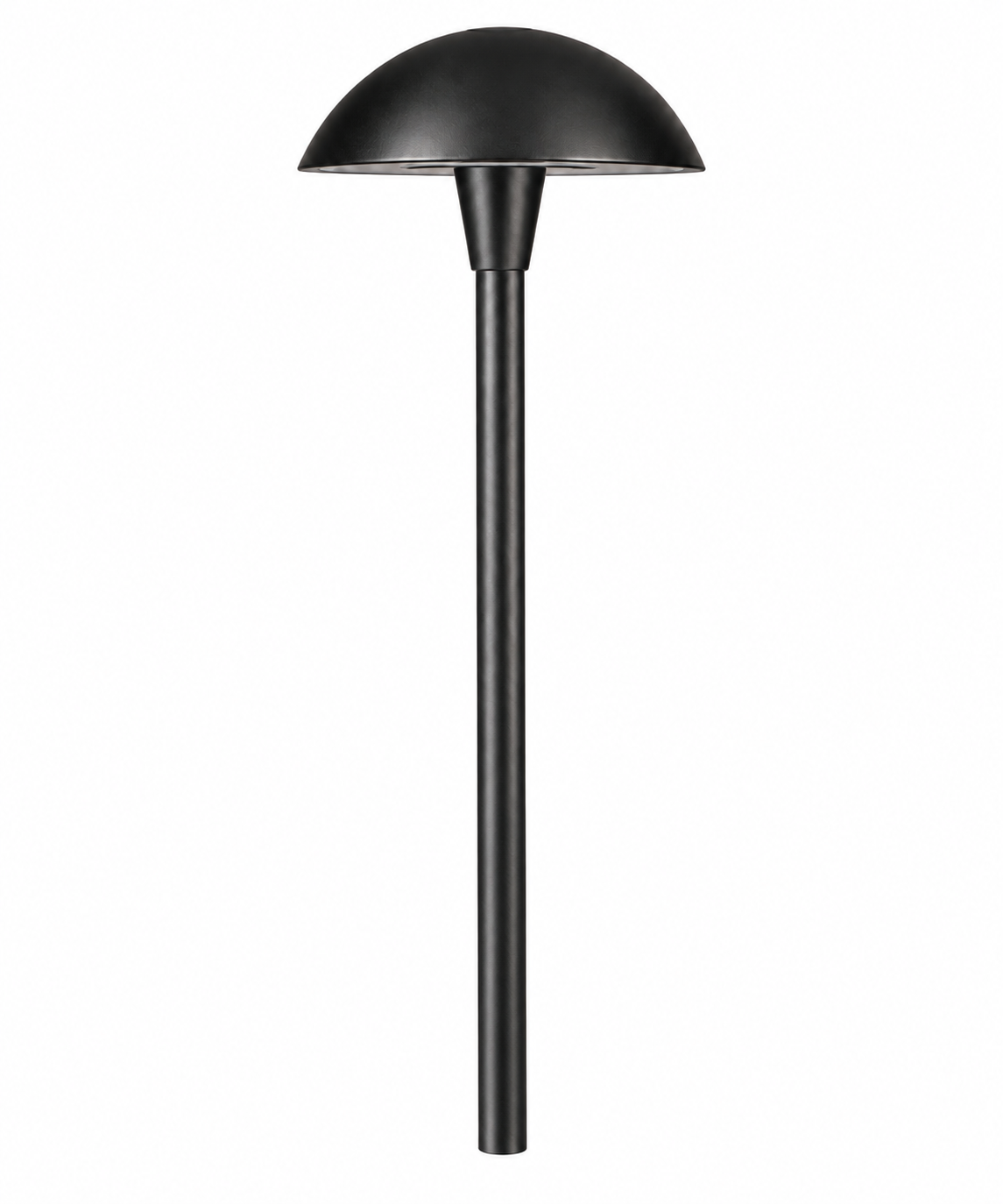 Focus Industries AL12L12HTX 8” OD Mushroom Hat Area Light - Wattage: 3W - Color Temperature: 3000K - Finish: Hunter Texture
