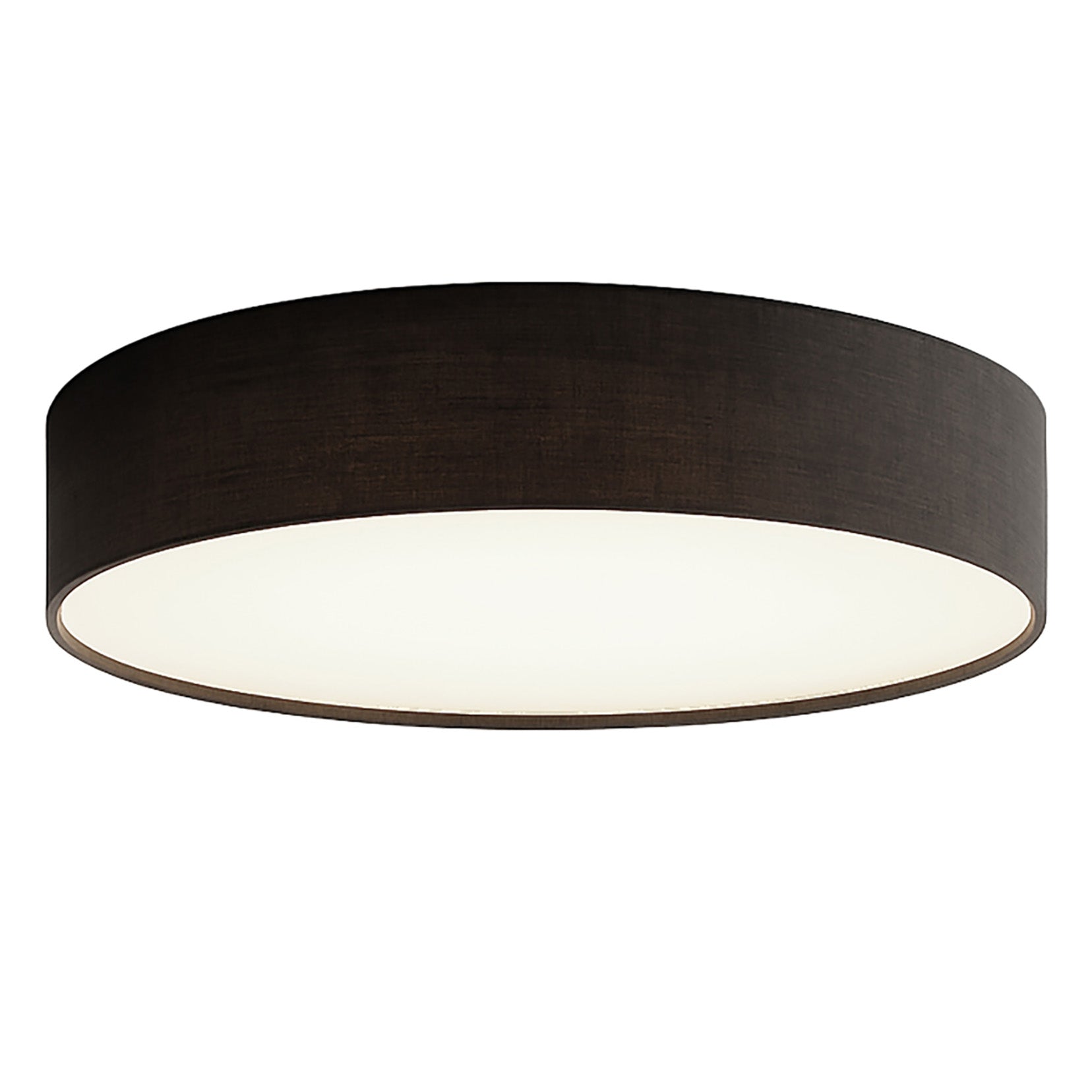 AFX Lighting ALDF16LAJUDBK-BB Ashland 16 Inch LED Flush Mount Ceiling Light, 120-277V ,Wattage 30W, 5CCT 2700K/3000K/3500K/4000K/5000K , Black Finish, with Battery Backup