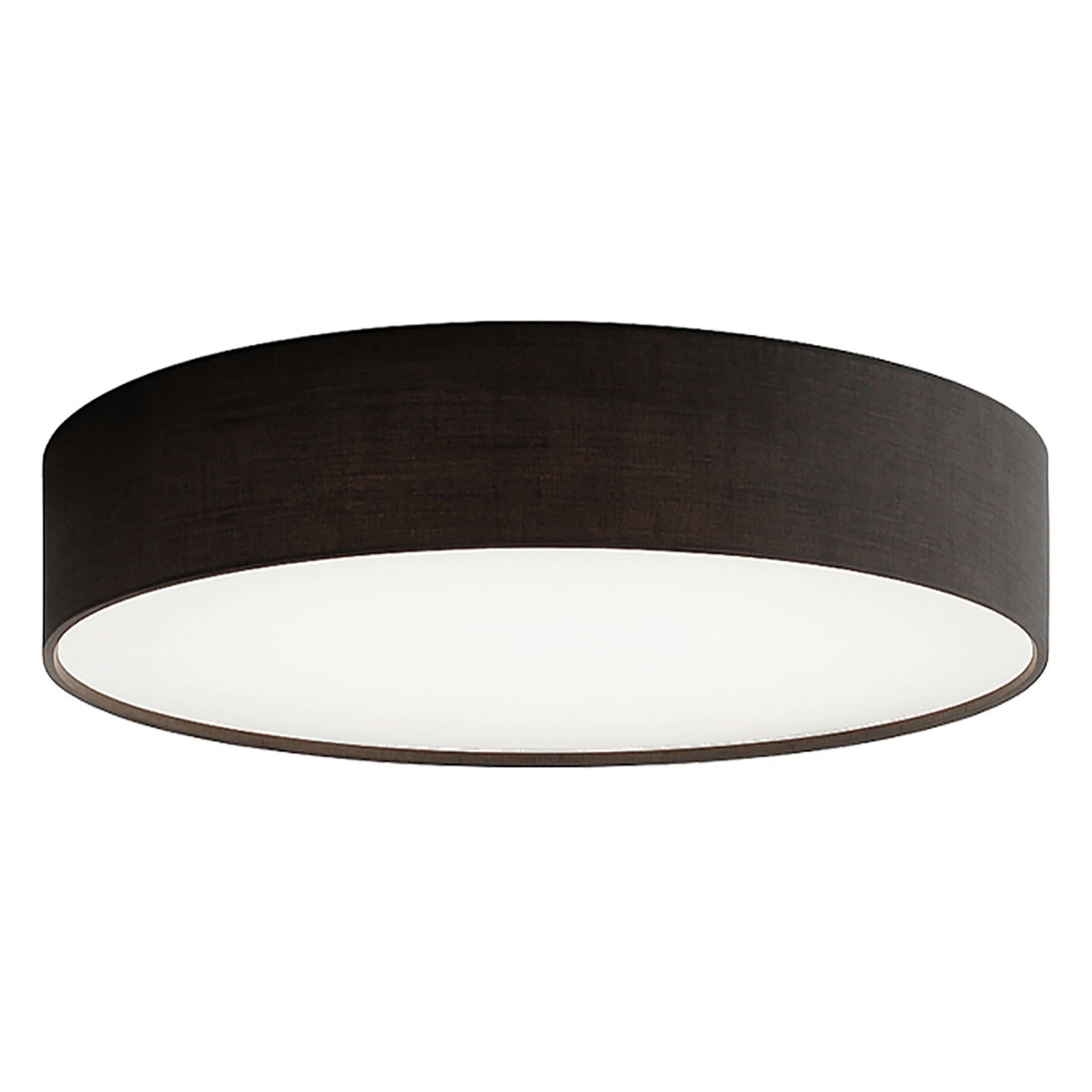 AFX Lighting ALDF19LAJUDBK-BB Ashland 19 Inch LED Flush Mount Ceiling Light, 120-277V ,Wattage 40W, 5CCT 2700K/3000K/3500K/4000K/5000K , Black Finish, with Battery Backup