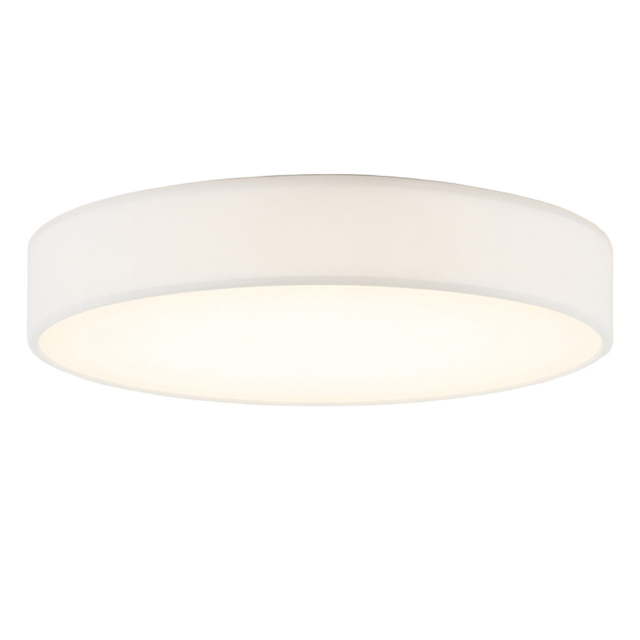 AFX Lighting ALDF19LAJUDWH-BB Ashland 19 Inch LED Flush Mount Ceiling Light, 120-277V ,Wattage 40W, 5CCT 2700K/3000K/3500K/4000K/5000K , White Finish, with Battery Backup