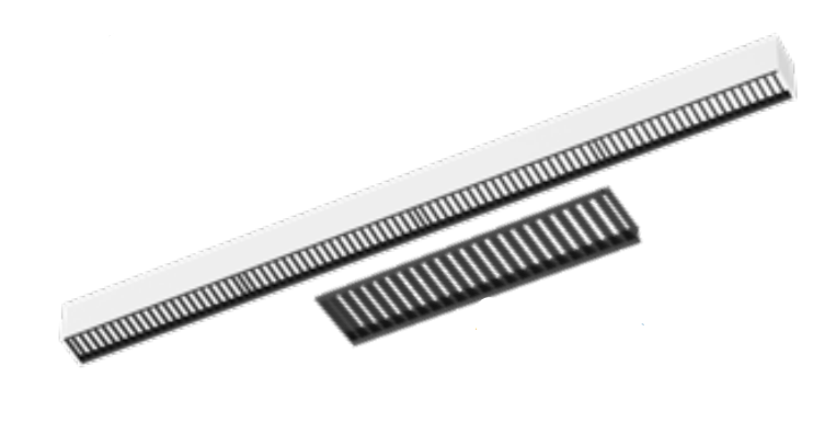 EnvisionLED ALIN2-1FT-BFL 1' Baffle Anti-Glare Lens