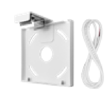 EnvisionLED ALIN2-WM-WH Field Install Wall Mount - Includes Power Cord White Finish