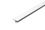 Core Lighting ALP1100TL-84-FR-WH 84" Corner Trimless Led Profile W/ Frosted Lens, White)