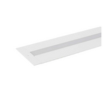 Core Lighting ALP2100TL-96-FR-WH 1" Wide Aperture Symmetrical Trimless LED Profile 96'' White Finish