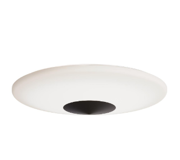 AFX Lighting ALPF17LAJUDBK Alpine 17 Inch LED Flush Mount Ceiling Light, 120-277V ,Wattage 26W, 5CCT 2700K/3000K/3500K/4000K/5000K , Black Finish