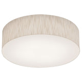 AFX Lighting ANF1214LAJUD-JT Anton 1 Light 12 inch Jute Flush Mount Ceiling Light