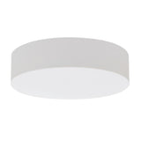 AFX Lighting ANF1214LAJUD-LW Anton 1 Light 12 inch Linen White Flush Mount Ceiling Light