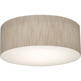 AFX Lighting ANF1214MB-JT Anton 2 Light 12 inch Jute Flush Mount Ceiling Light