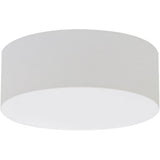 AFX Lighting ANF1524LAJUD-LW Anton 1 Light 15 inch Linen White Flush Mount Ceiling Light